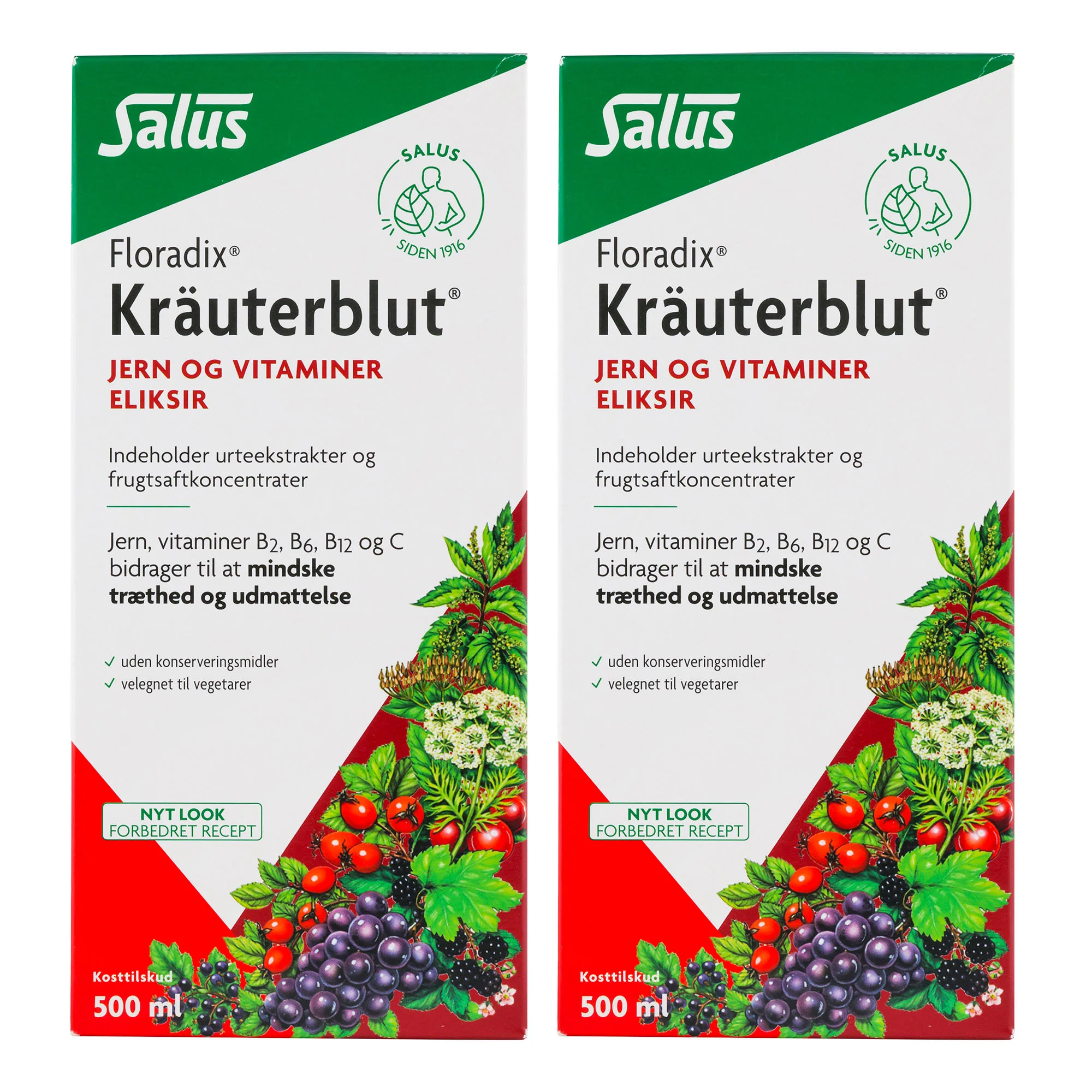 Salus Floradix Kräuterblut | 2 x 500 ml