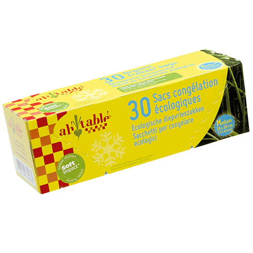 Fryseposer af bioplastik 30 stk 2,5L