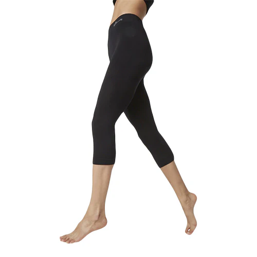 Leggings 3/4 sort str. L