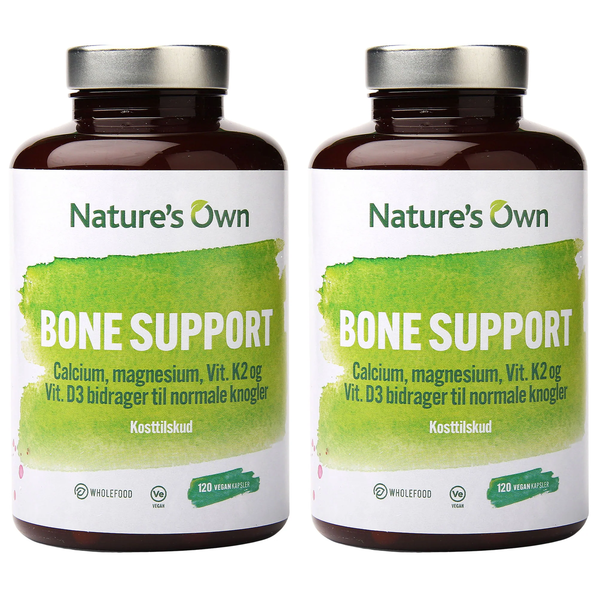 Natures Own Bone Support Wholefood | 2 x 120 kapsler