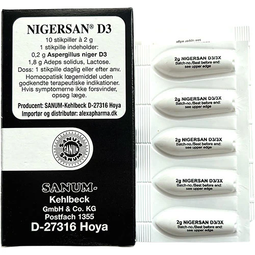 Nigersan stikpiller D3