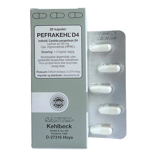 Pefrakehl kapsler D4
