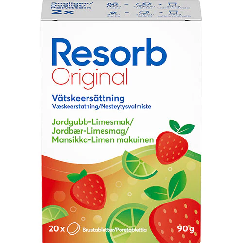 Resorb Original Jordbær-Limesmag
