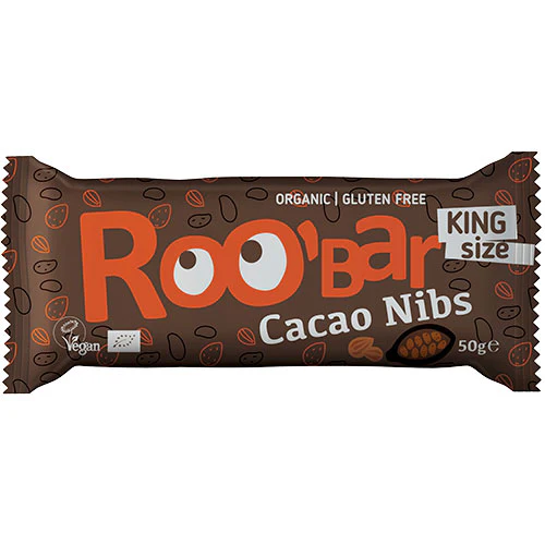 Roobar frugtbar med kakao nibs og mandler Ø