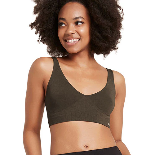 Shaper Crop Bra dark olive str. L