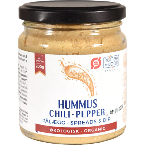 Smørepålæg Hummus Chili & peber Ø