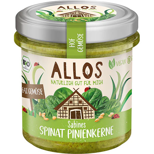 Smørepålæg Spinat og Pinjekerner Ø Farm Vegetables
