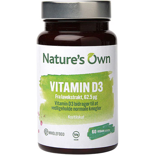 Vitamin D3 vegan udvundet af lavekstrakt