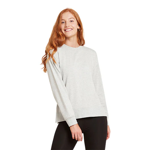 Women´s  Weekend Crew Pullover Grey Marl str. XL