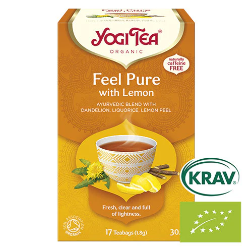Yogi Tea Feel Pure with Lemon Ø